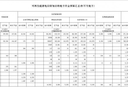 喜訊！財政部下達2022年地方電網光伏、風電等補貼的通知