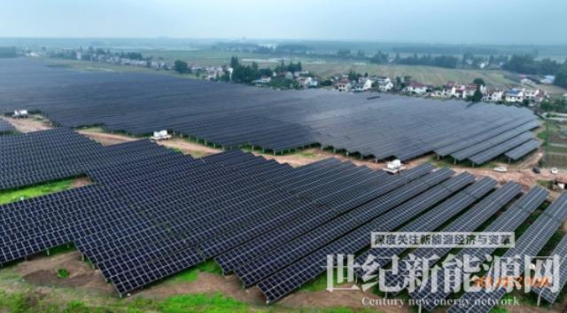 國家能源集團在鄂首個集中式光伏項目實現全投