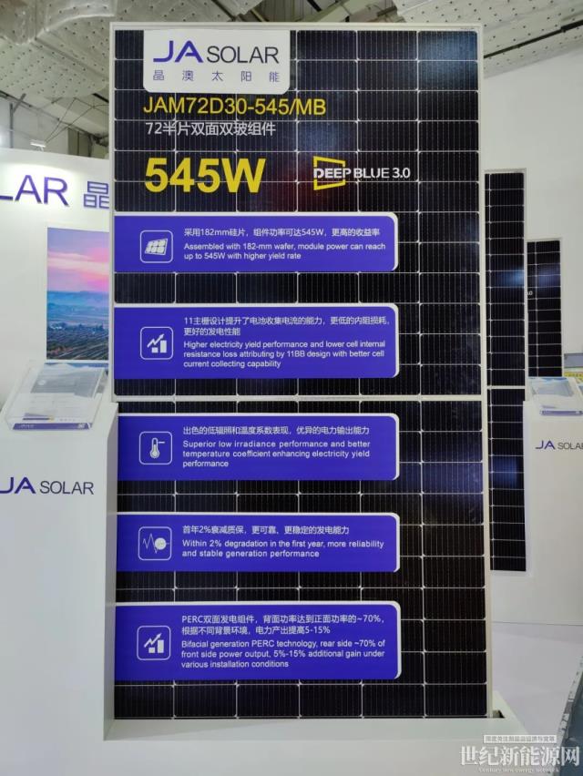 “深藍”耀泉城！晶澳科技精彩亮相濟南光伏展