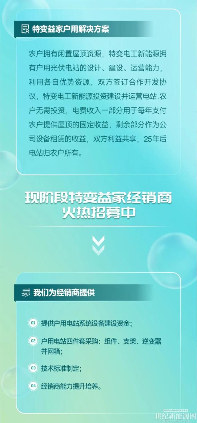 特變益家全新戶用光伏火熱招商！