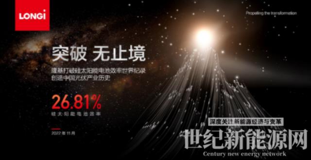 歷史首次！中國創造硅太陽能電池效率新世界紀錄