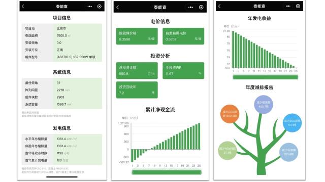 正泰新能“泰能查”上線，一鍵測(cè)算分布式光伏電站初始收益 