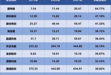 TOPCON電池，誰是成長最快企業？