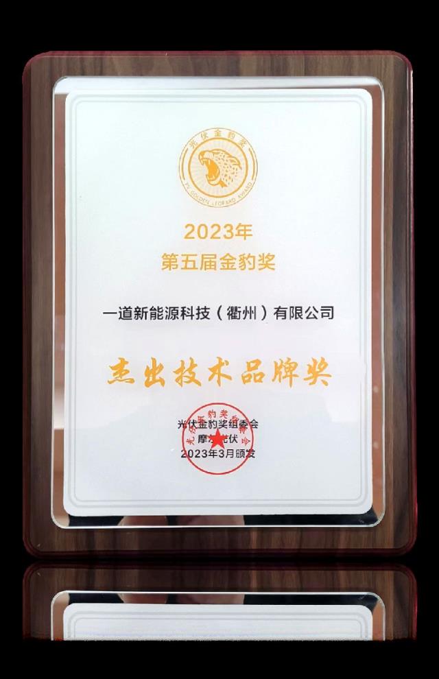 彰顯硬核實(shí)力！一道新能N型技術(shù)斬獲“金豹獎(jiǎng)”四項(xiàng)殊榮