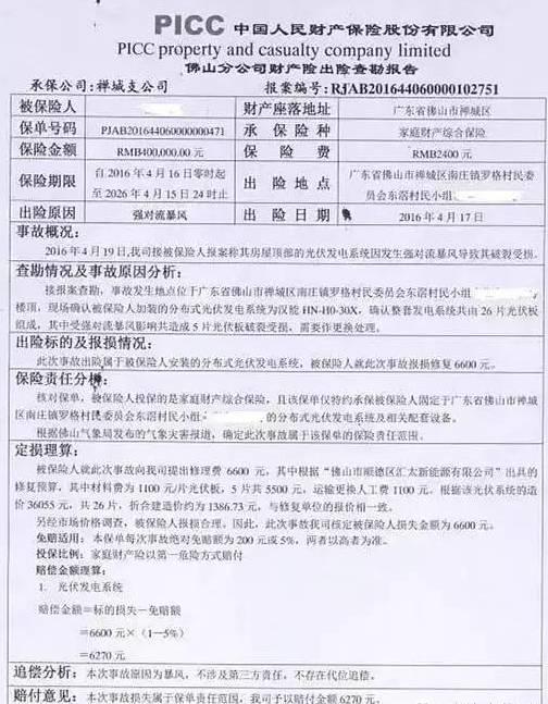 【光伏科普】你會給光伏電站投保 保障收益么？