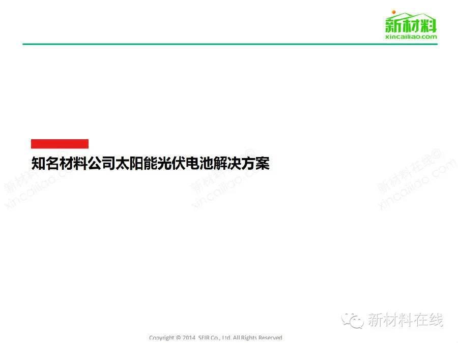 一張圖看懂太陽能光伏組件及相關材料