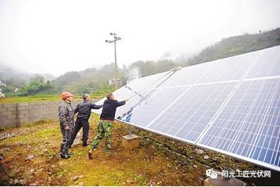 光伏發電：陽光變現錢村民過上好日子