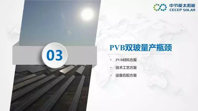 中節(jié)能：PVB雙玻組件及批量生產解決方案