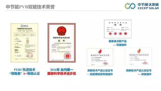 中節(jié)能：PVB雙玻組件及批量生產解決方案