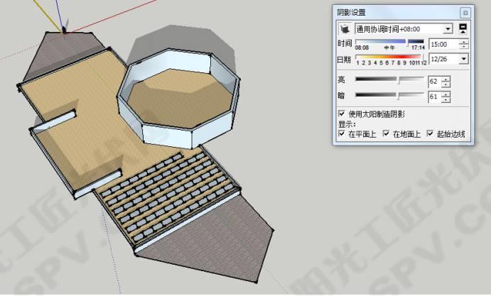 寶雅體育25kW屋頂分布式光伏發(fā)電站技術(shù)方案（附帶屋頂陰影分析）