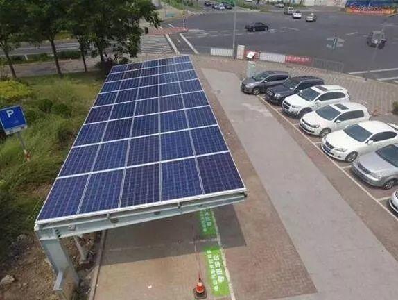 新能源汽車大變革時代到來，太陽能充電站嶄露頭角