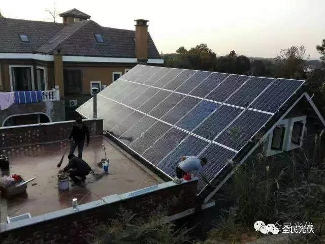 光伏發(fā)電就像電視機(jī)一樣，將會成為家庭的標(biāo)配