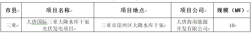 要求一年內(nèi)并網(wǎng)，海南省公布2017年210MW普通光伏電站優(yōu)選名單