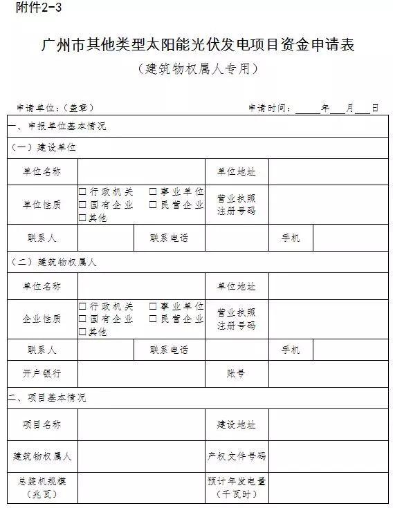 廣州地方光伏補貼（0.15元/度）2018年第一批開始申報