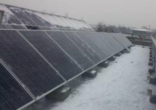 初雪辣么美！你家的光伏電池板還好嗎？