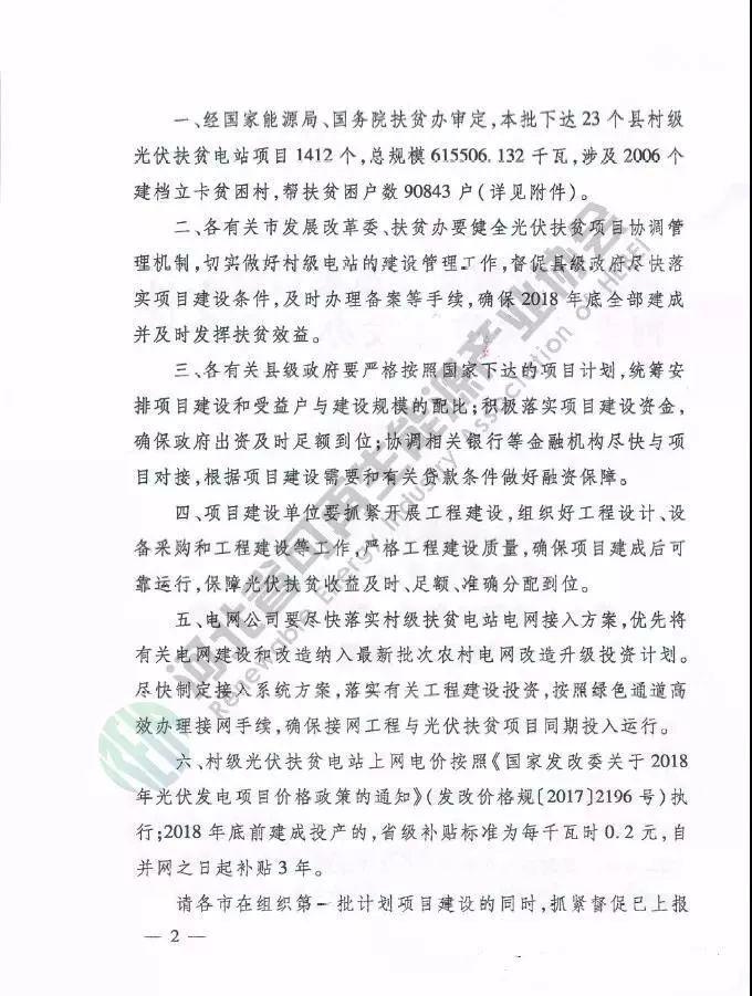 河北又出光伏補貼新政策：0.2元/度，補貼三年！