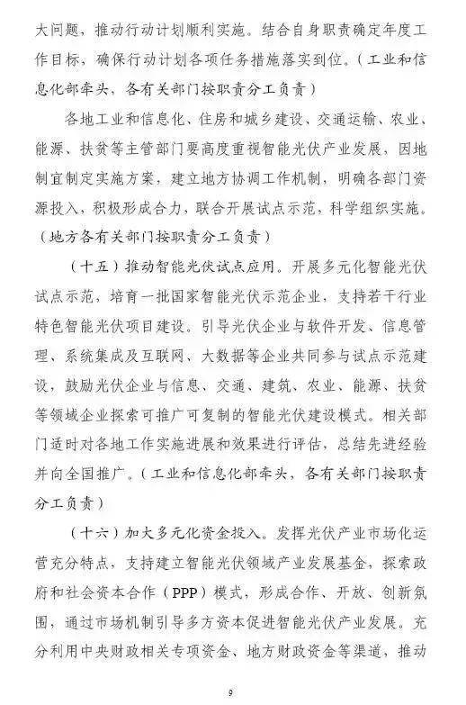剛剛！六部委印發(fā)《智能光伏行動計劃》光伏將迎來大發(fā)展